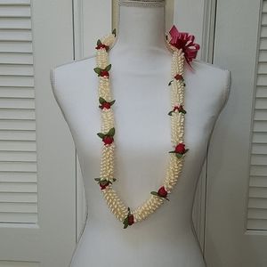 Handmade graduation ribbon lei